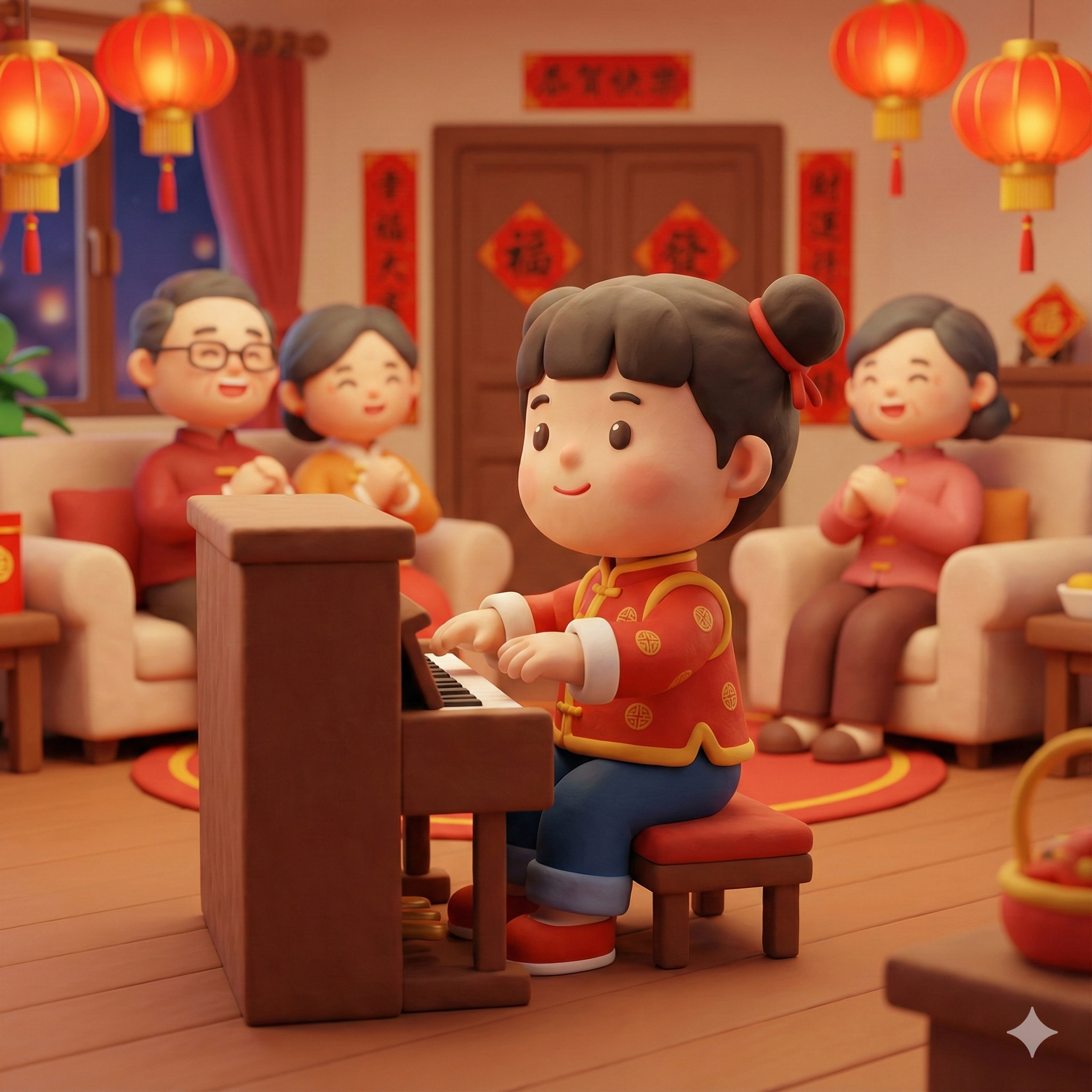 琴童爸妈请进：过年镇场子，这5首就够了