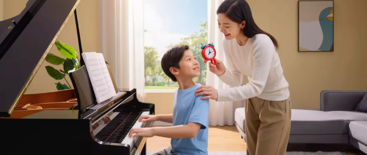 为什么孩子总喊“再玩10分钟”？看懂孩子的时间观，彻底告别练琴拖延