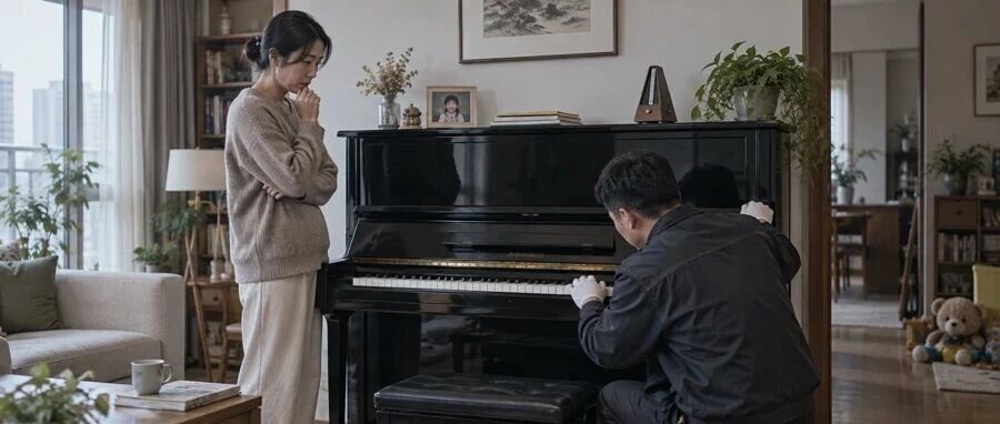 四万多买的钢琴，孩子学了三年，现在回收价一万出头