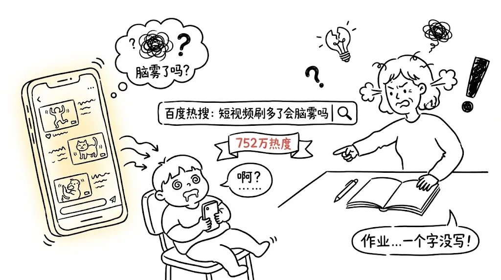 孩子刷完短视频"脑袋空空"？这是专注力在流失