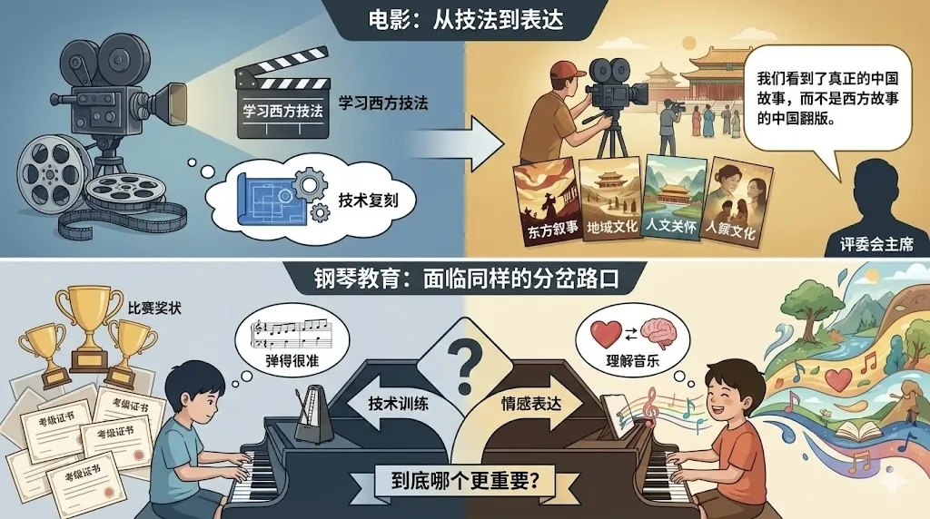 华语电影拿奖了,中国钢琴教育要变的可能是这3件事