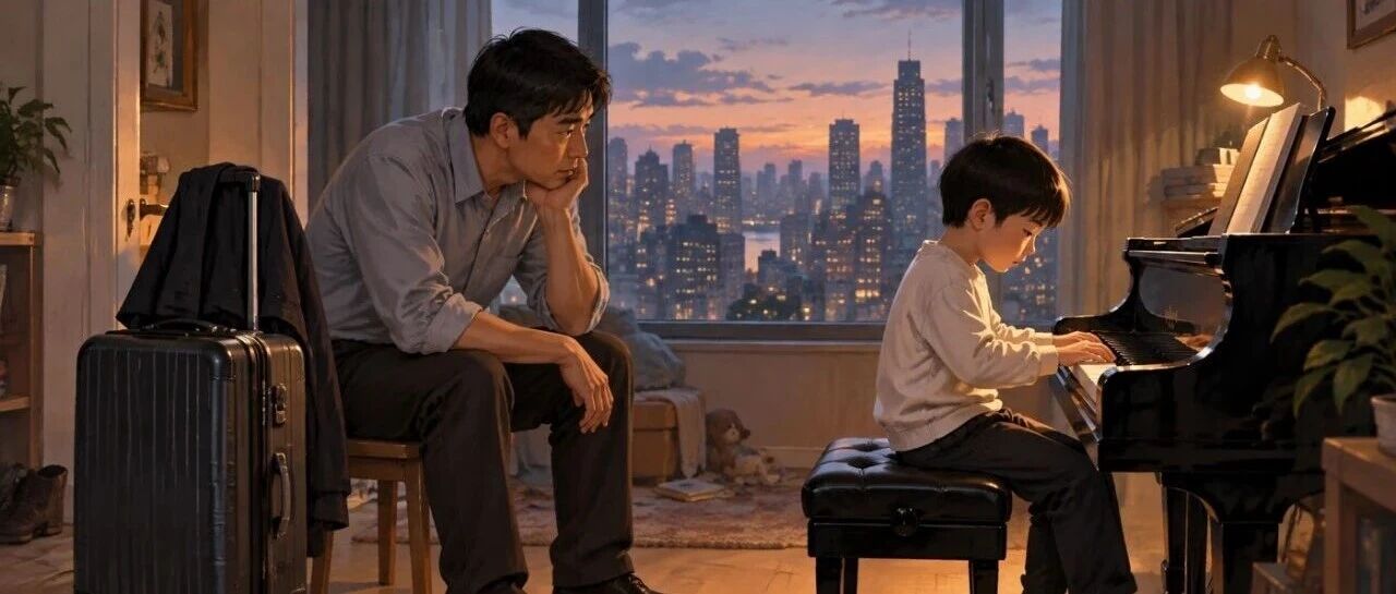 郎朗父亲辞了工作陪他学琴，给家长的建议却是：先让孩子弹五分钟