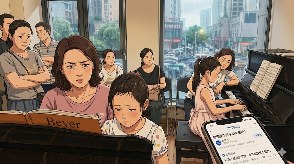 接受孩子平庸，就是接受学琴不出成绩吗？